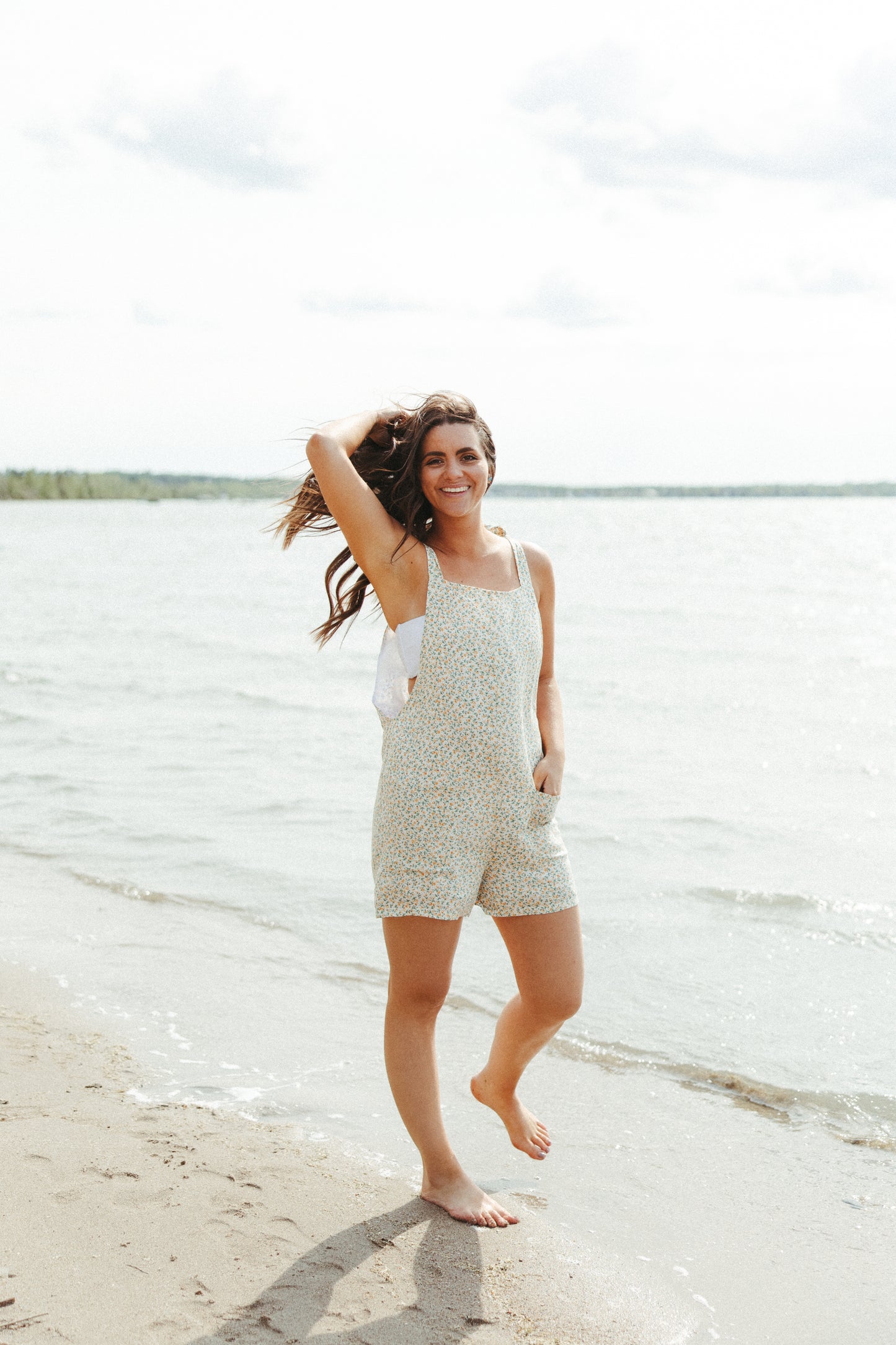 Juniper Tie Short Romper