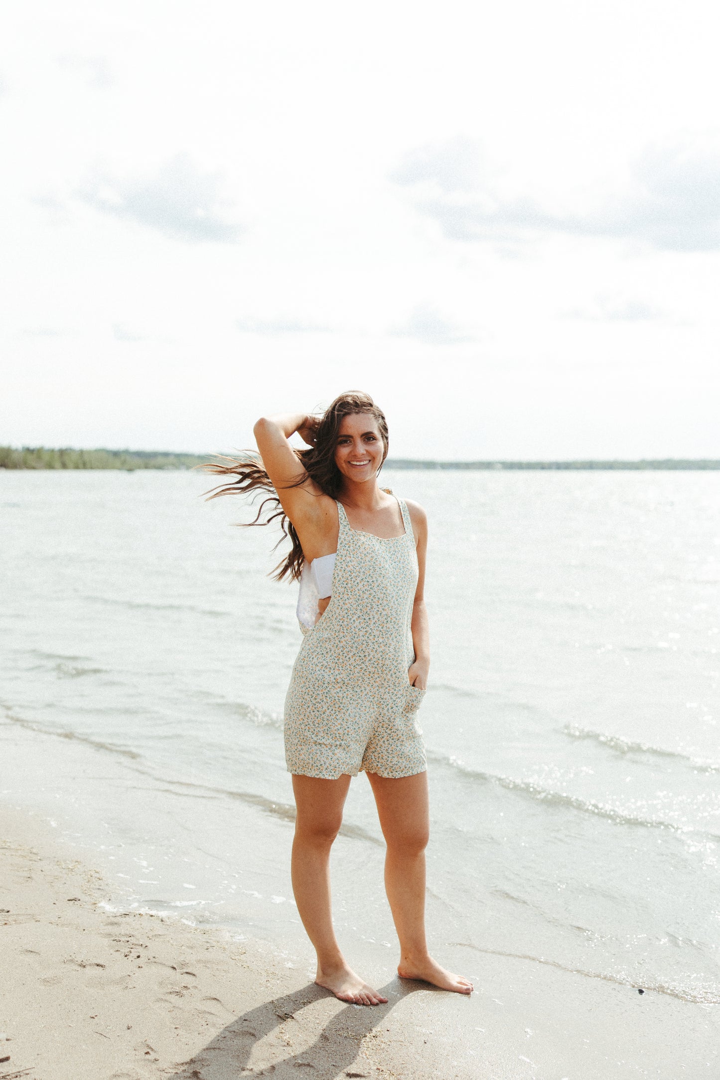 Juniper Tie Short Romper