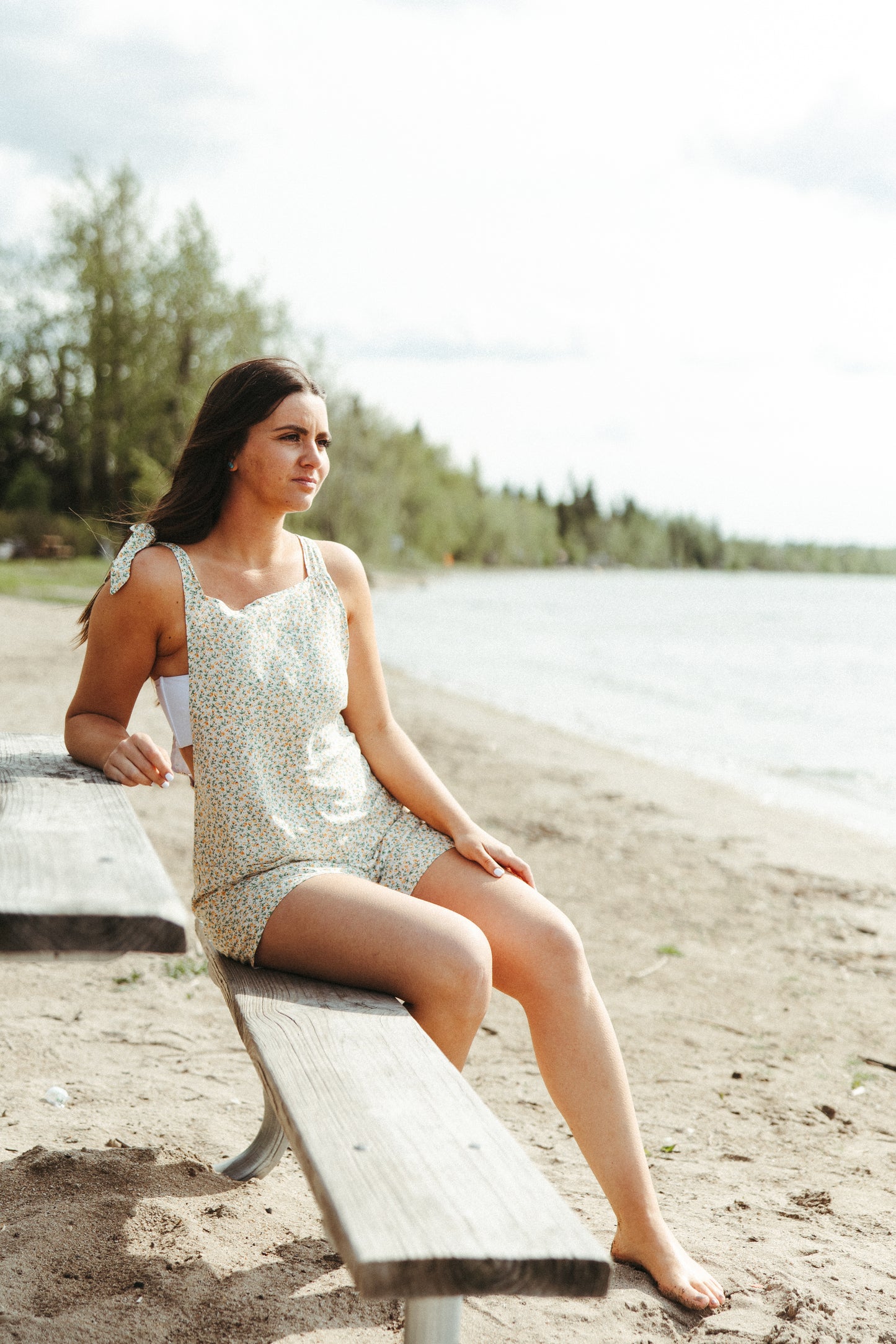 Juniper Tie Short Romper