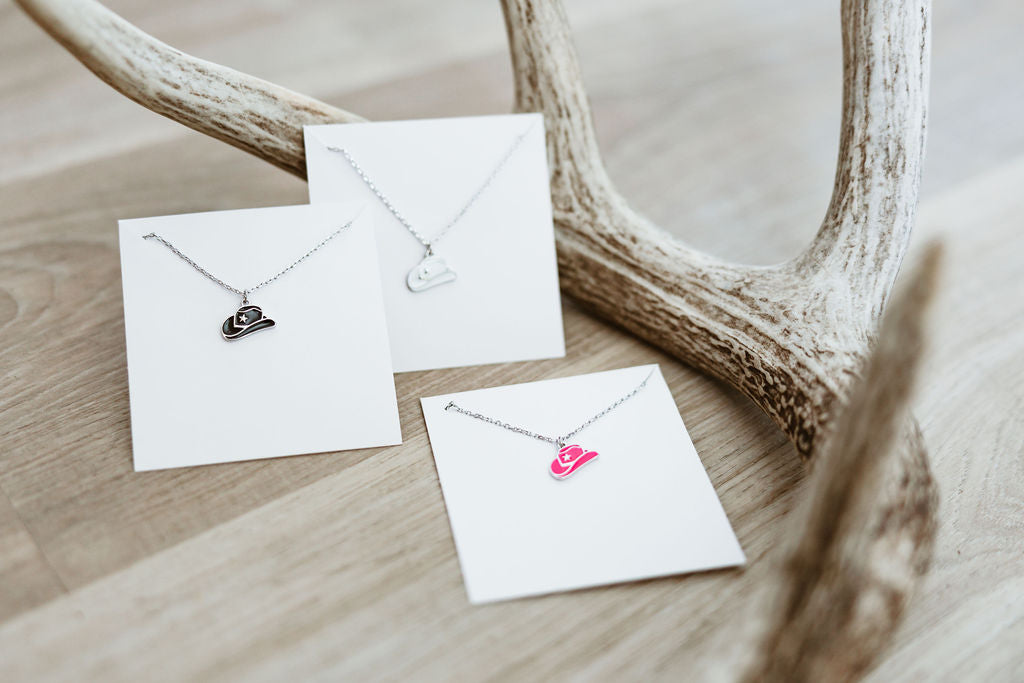 Cowboy Hat Necklace