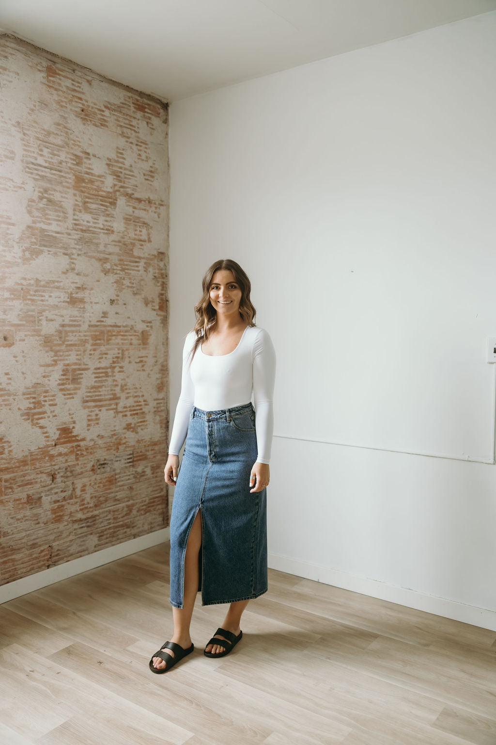 Chicago Skirt Lyocell Blue
