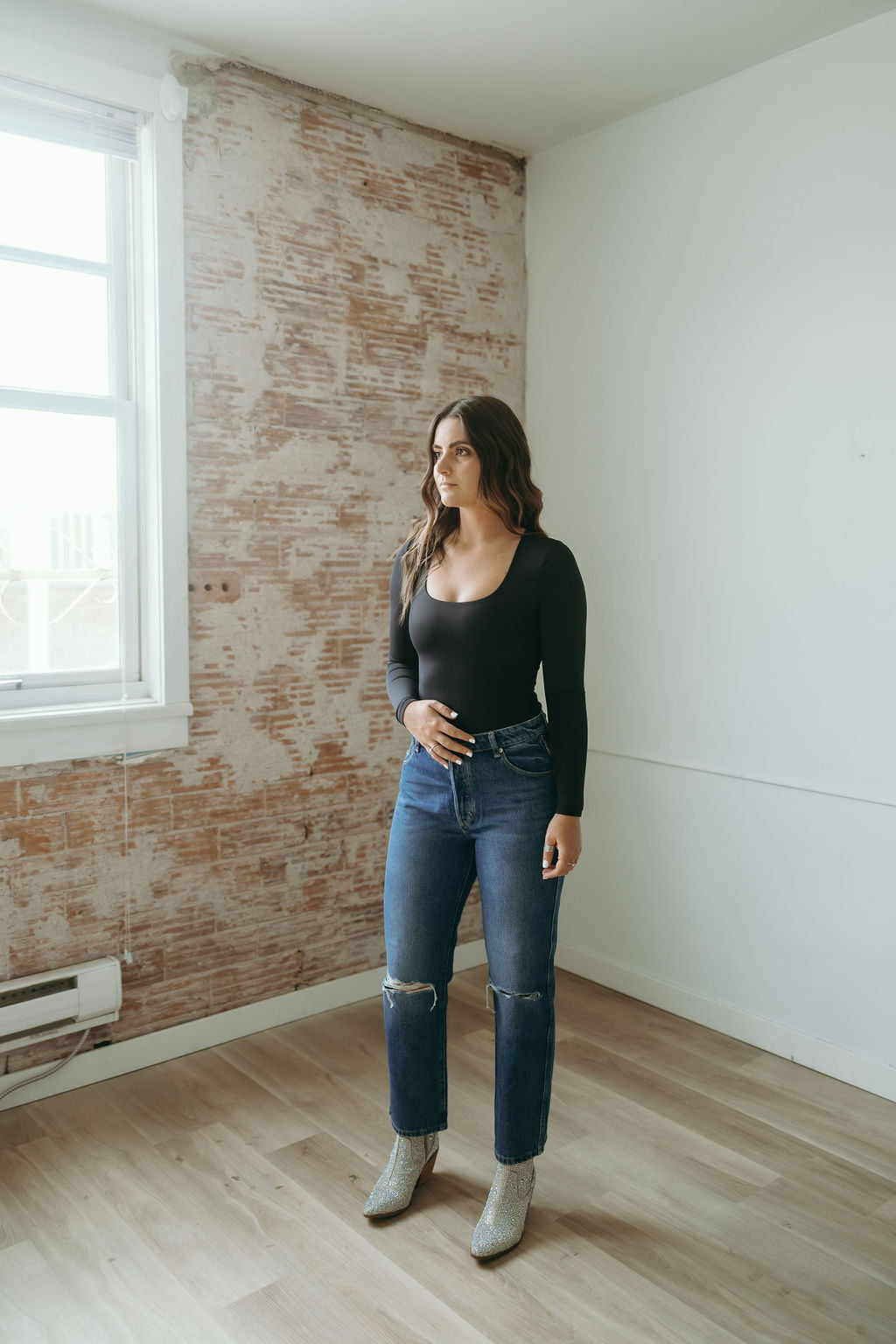 Classic Straight Ankle Linda Worn
