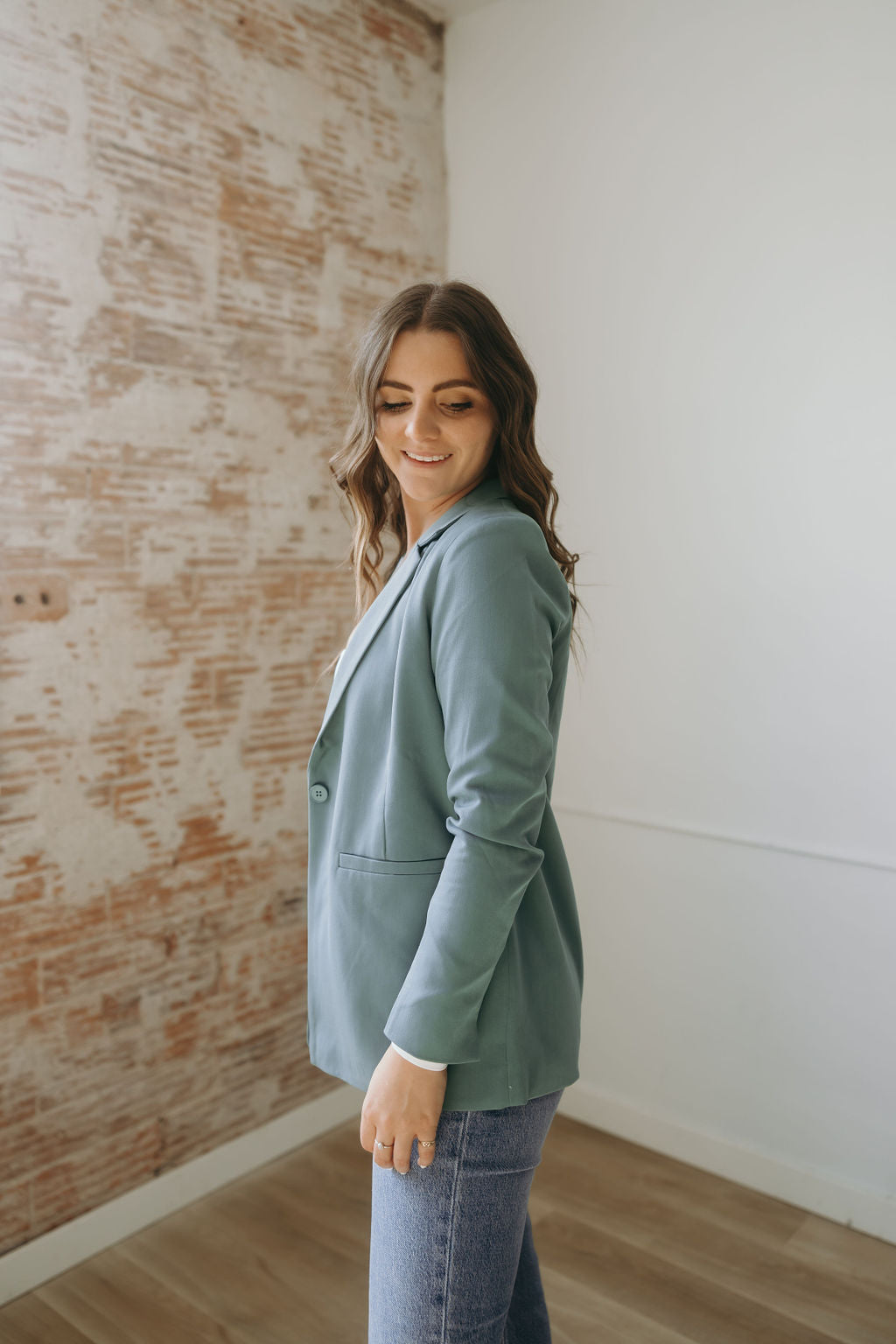 Tara Blazer - Sagebrush Green