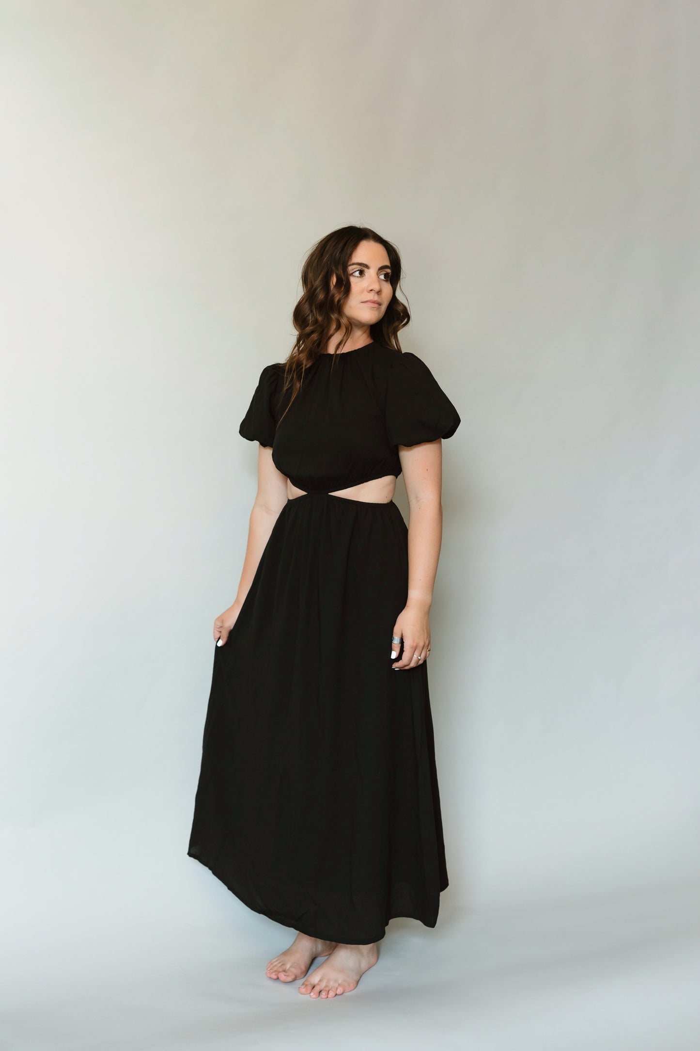 Maia Split Waist Maxi Dress