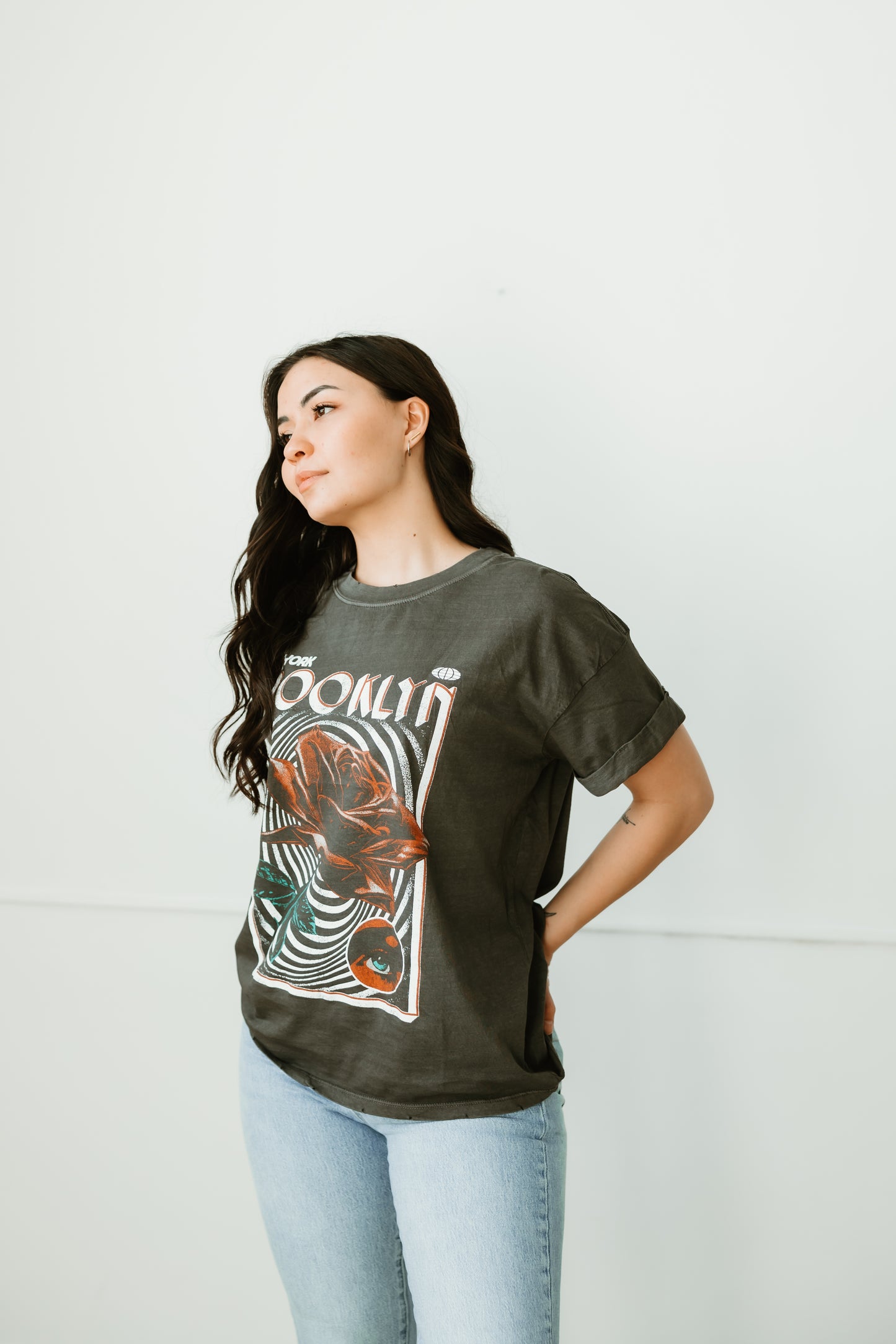 Brooklyn Rose Boyfriend Tee