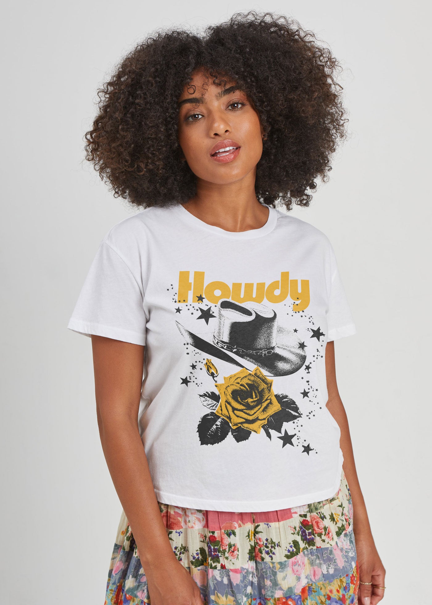 Howdy Hat Girlfriend Tee