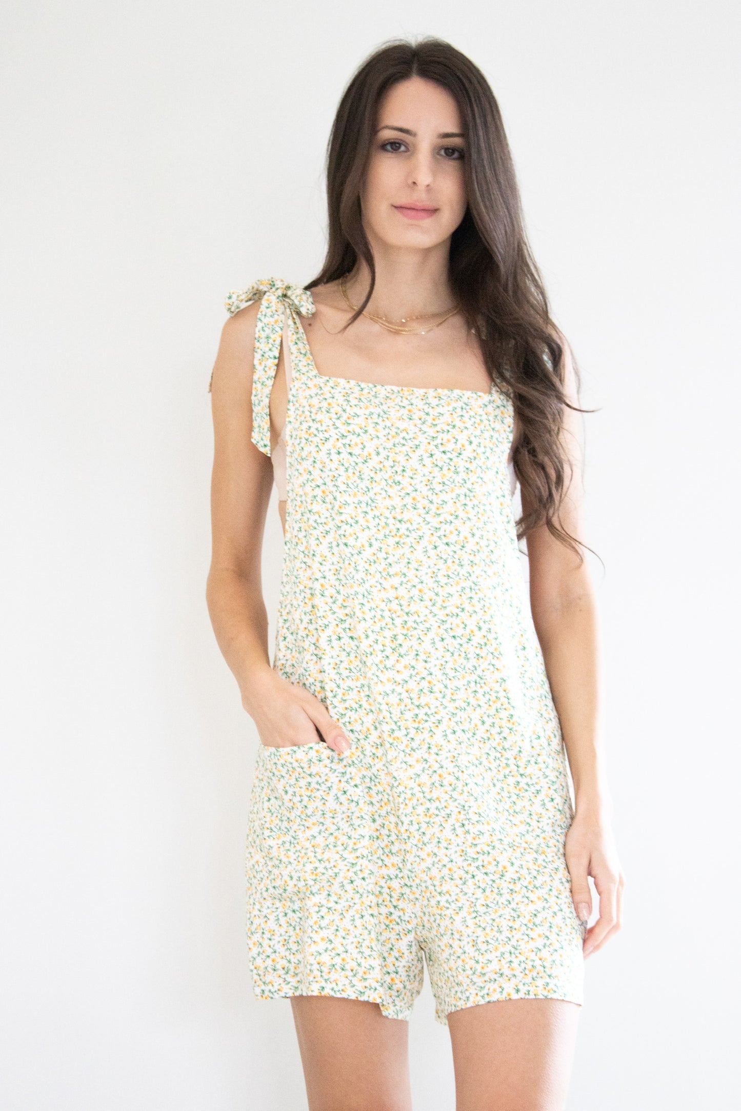 Juniper Tie Short Romper