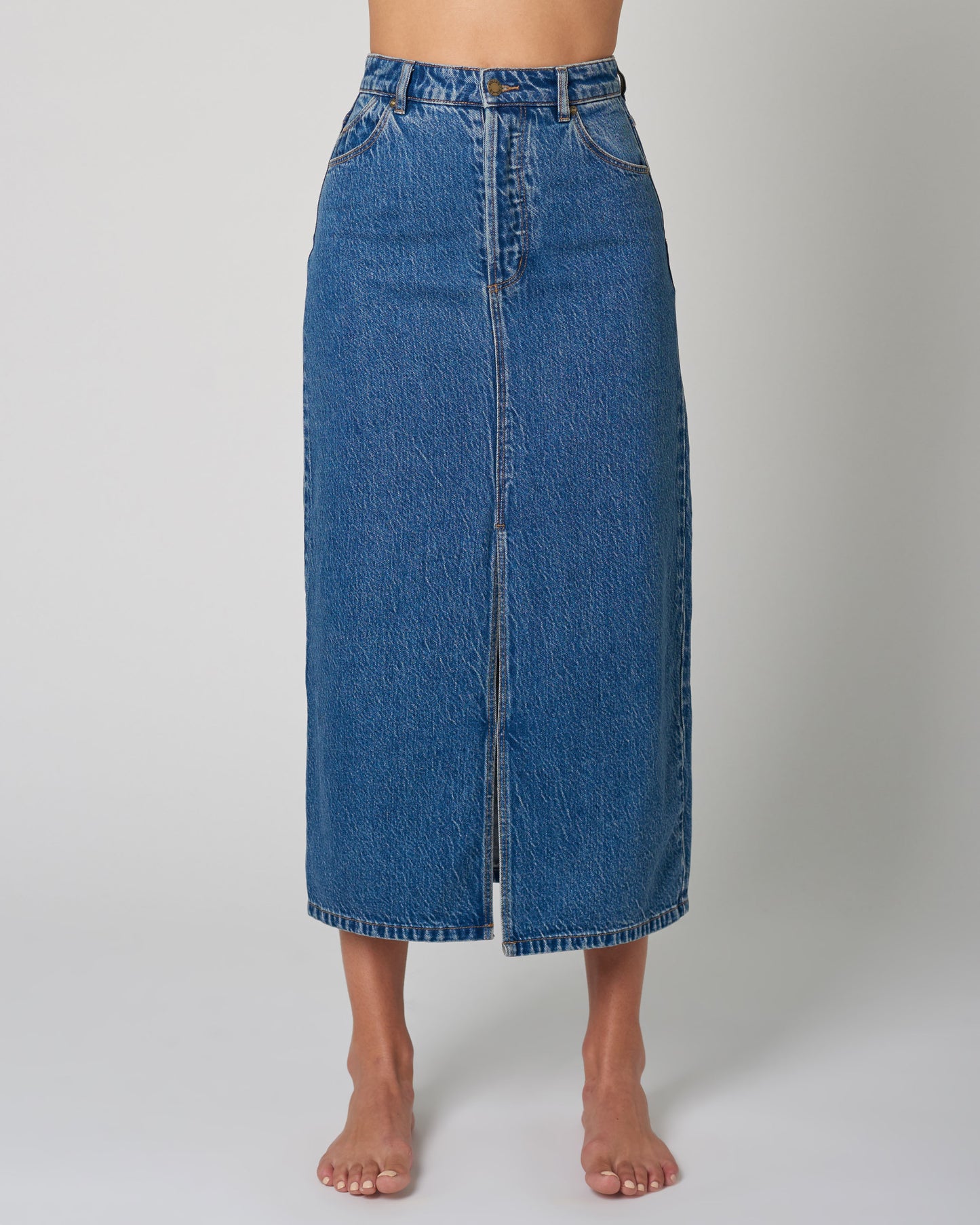 Chicago Skirt Lyocell Blue