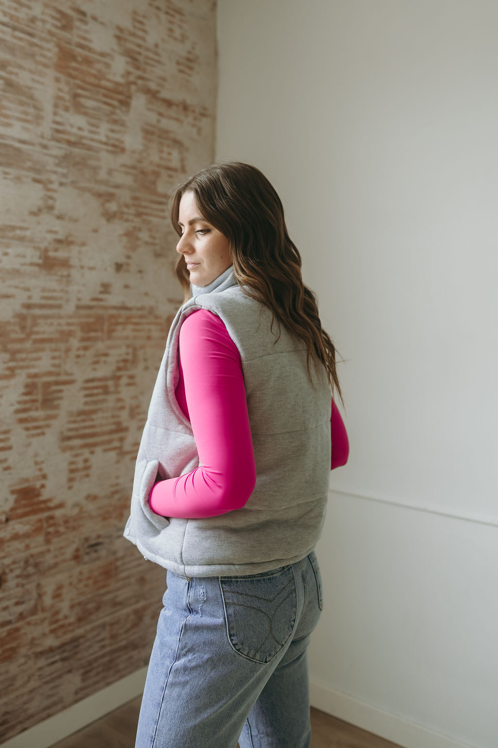 Cora Knit Puffer Vest