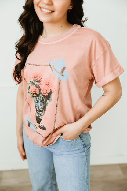 Western Card Boyfriend Tee