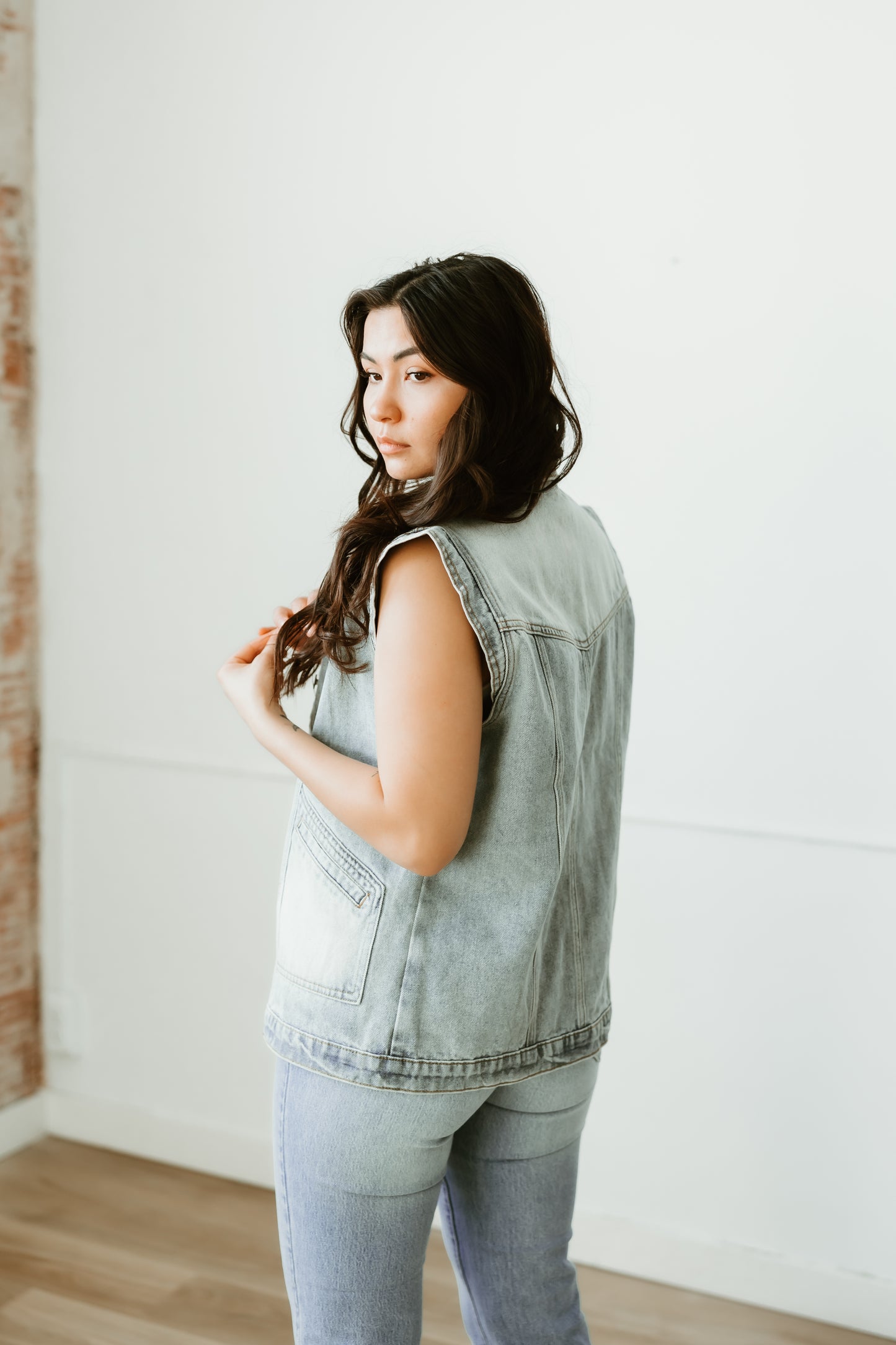 Morgan Denim Vest