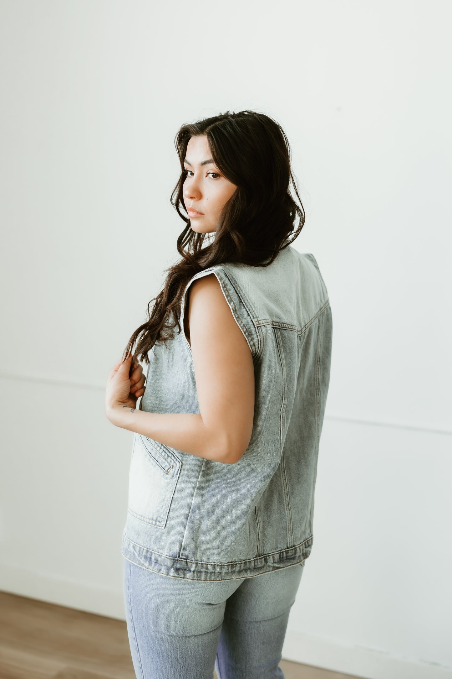 Morgan Denim Vest