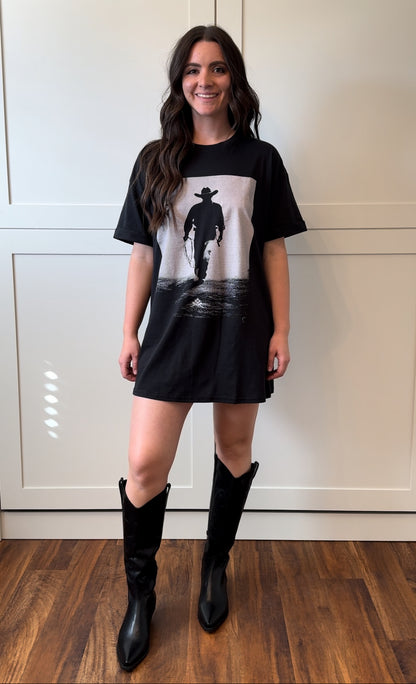 Cowboy Tee Dress