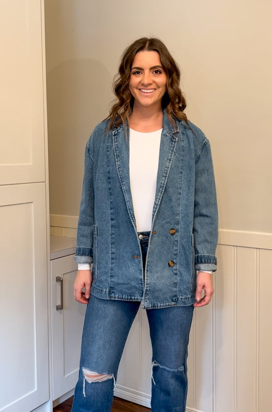 Boone Denim Blazer