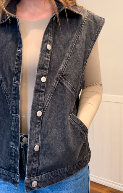 Stevie Denim Vest